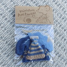 Maileg Knitted Sweater & Hat - Dad Mouse