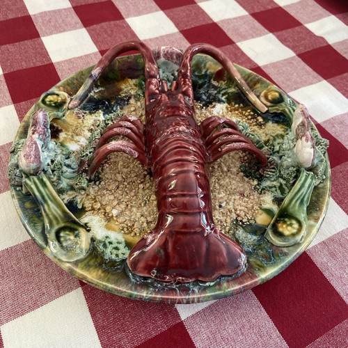 Vintage majolica palissy - vintage,