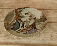 Unique Antique Dessert Bread and Butter Pat Plate Dishes Japan Rare Collectible