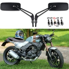 Rectangle Motorcycle Rear View