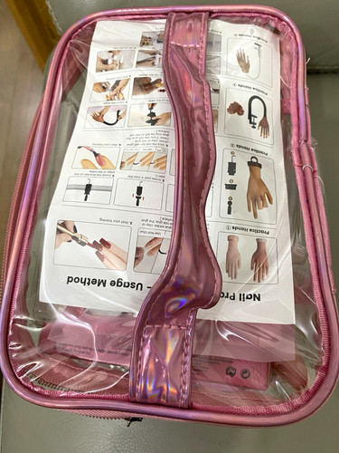 Nail practice hand kit plastic - practice,