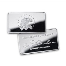 American Eagle Silver Bullion Bar .9999 Ingot
