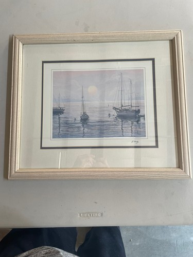 Hardy signed yacht - g.,