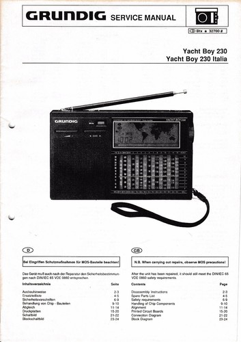 Service manual for grundig - service,