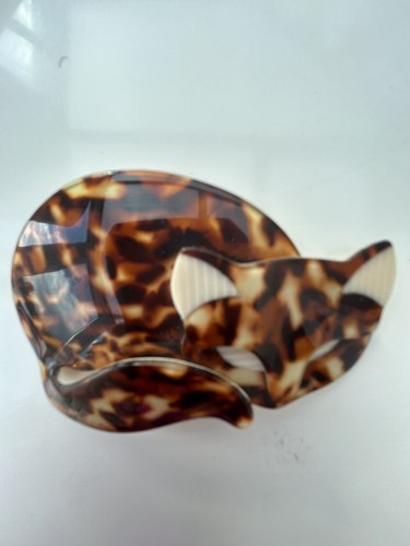 Rare beautiful lea stein cat - stein,