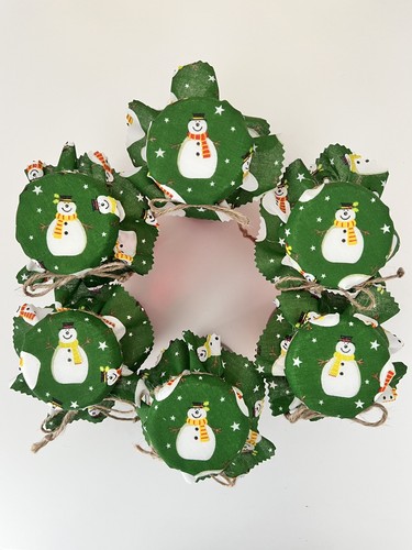 Handmade christmas snowman - handmade,
