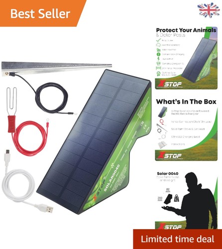 Solar electric fence - solar,
