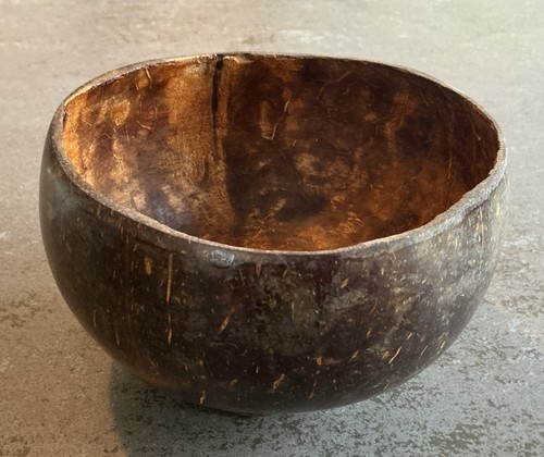 Vintage natural coconut folk - natural,
