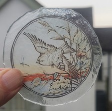 Stained glass handmade painted