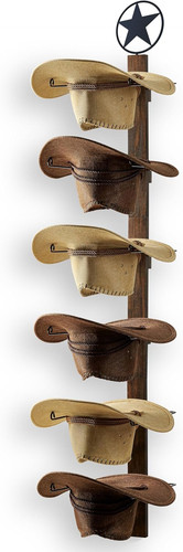 Cowboy hat rack - rack,
