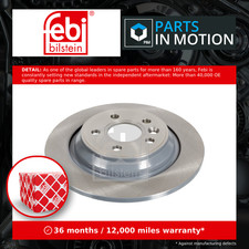 2x Brake Discs Pair Solid fits