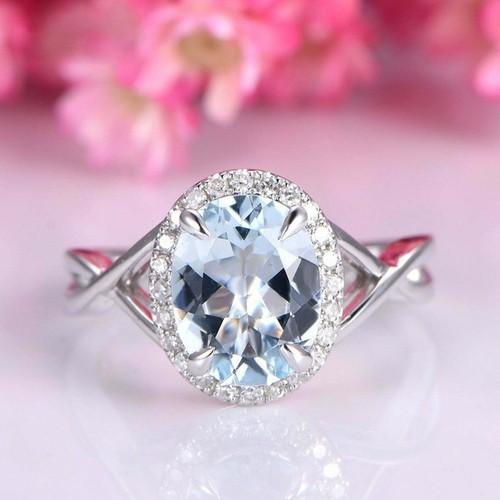 8ct simulated aquamarine - simulated,