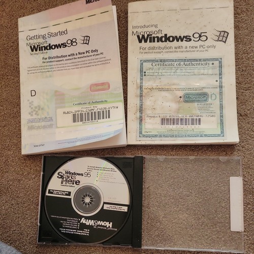 Vintage microsoft windows - vintage, 98