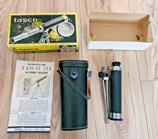 RARE 1966 VINTAGE Tasco Pocket Telescope 2TE Comet Quality Optics Made In Japan