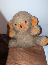 Rare & collectable Vintage Tebro Koala teddy bear with glass eyes from the 70s