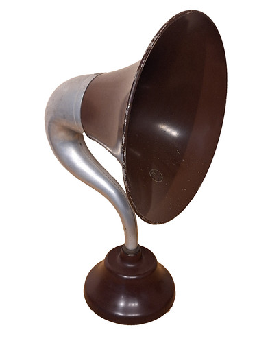 Antique bth brown horn - bth,