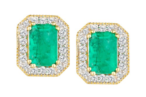 9ct yellow gold - 9ct, octagon