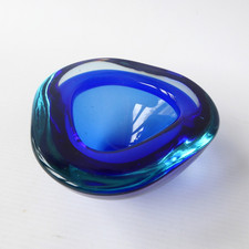 Murano royal & turquoise blue