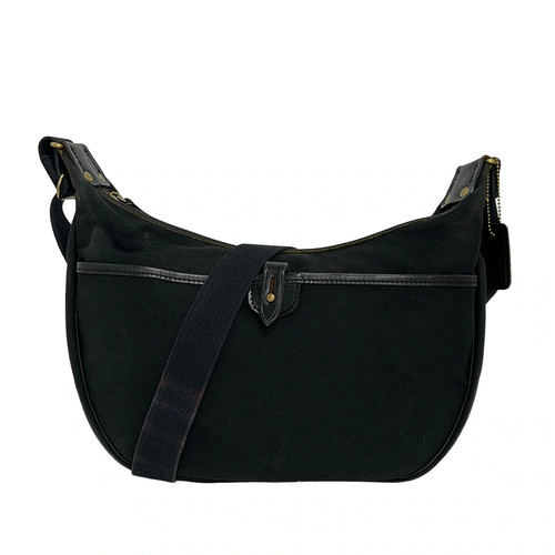 Brady black canvas leather - brady,