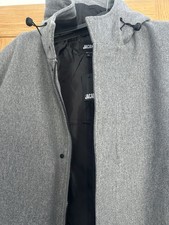 Men's 2XL Grey Wool Mix Duffle