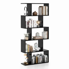 5-Tier Bookshelf Geometric