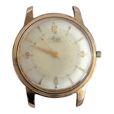 Mens Avia Vintage Watch Gold