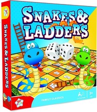Kids Play Snakes & Ladders