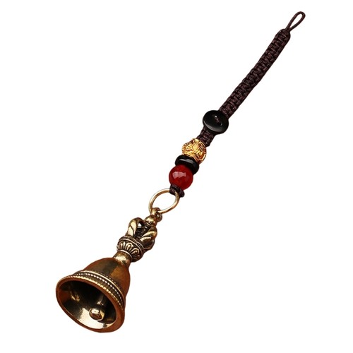 Retro metal bells - metal, pendant