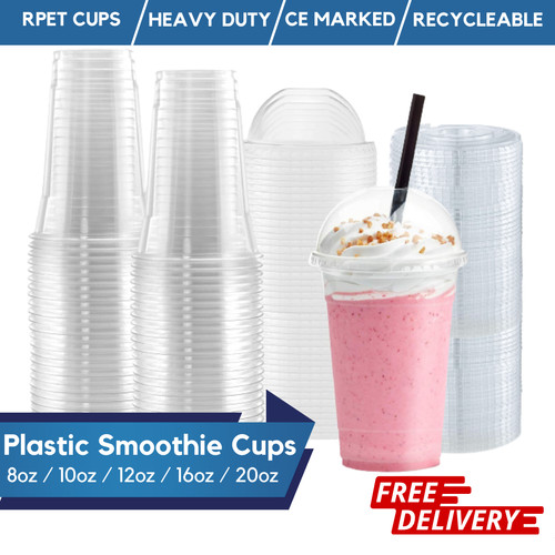 Disposable plastic smoothie - disposable,