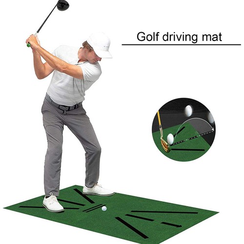 Golf practice mat for swing - golf,