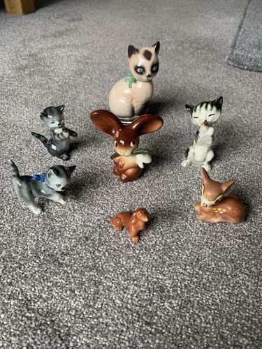 Vintage goebel cats bunny - goebel,