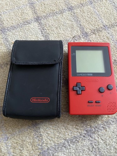 Nintendo game boy pocket red - game,
