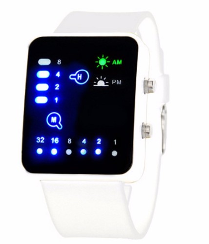 White led binary digital - led,