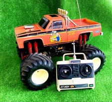 Tamiya Clodbuster RC 4WD 4WS Electric 2-Motor RC Car Transmitter & Parts AS IS