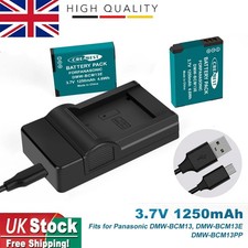 2x 1250mAh DMW-BCM13