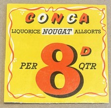 CONGA Shop Display Card