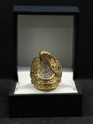 9ct gold filled saddle ring - filled,