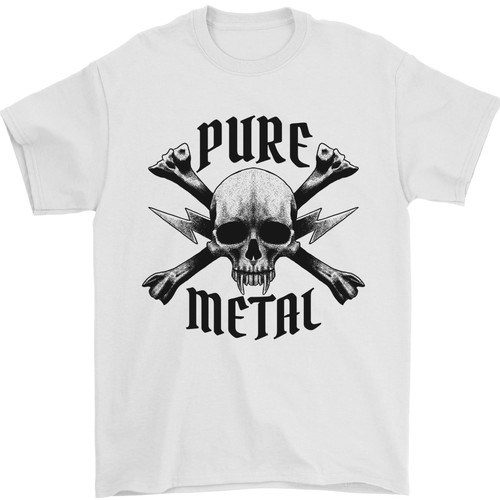 Pure metal skull music - pure, guitar