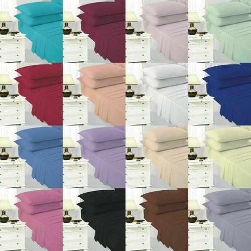Easy care plain dyed fitted - plain,