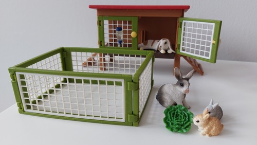 Schleich rabbit hutch - schleich,