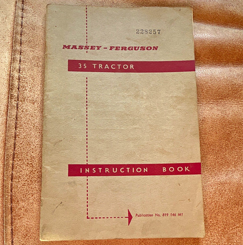 Original massey ferguson - massey-ferguson, 35