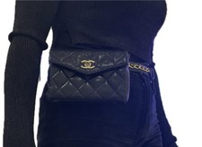 Stunning Chanel Lambskin Black