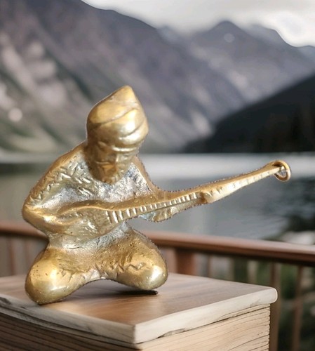 Vintage solid brass middle - vintage,