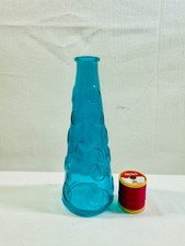 Small turquoise "bubble" glass
