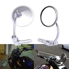 7/8" Chrome Motorcycle Bar End