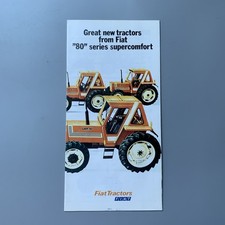 Fiat "80" Series Tractor Sales