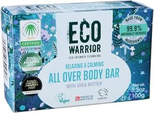 Eco Warrior All Over Body Soap Bar - Vegan, Cruelty Free, 100 g (Pack of 1) 
