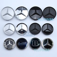 4pcs Car Wheel Center Hub Caps Cover 60 64 75mm Wheel Rim Case For Mercedes Ben