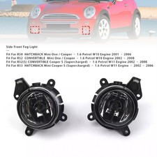 Pair front bumper - bumper, fog