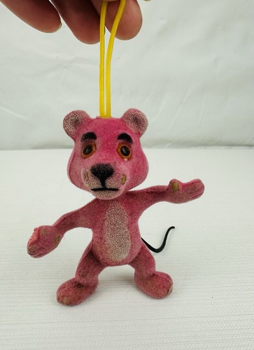 Vintage flocked bootleg pink - flocked,